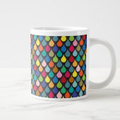 Cooles Farbmuster Jumbo-Tasse (Rechts)