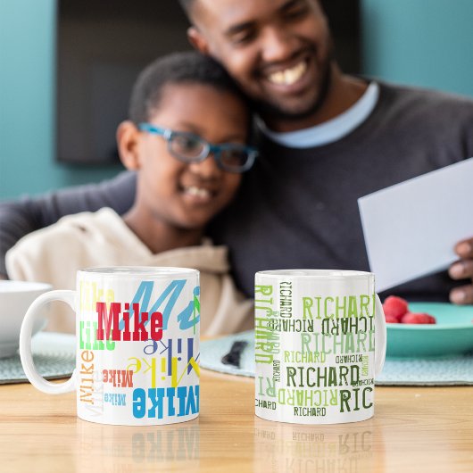 cooles Farbmuster Kaffeetasse