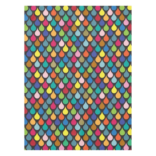 Cooles Farbmuster Tischdecke (Vorderseite)