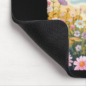 Cooles Federkleid für Jungen und Mädchen Mousepad (Ecke)
