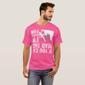 Cooles Felsenklettern für Männer Bergsteiger T-Shirt (Vorne ganz)