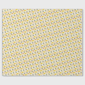 Cooles festes Frühjahr Geschenkpapier (Flach)