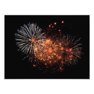 Cooles Feuerwerk Fotodruck