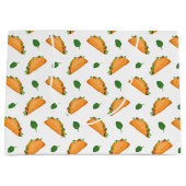 Cooles fiesta-gefliestes Party-Taco Große Geschenktüte (Vorderseite)