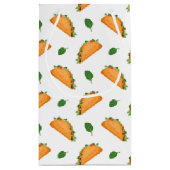 Cooles fiesta-gefliestes Party-Taco Kleine Geschenktüte (Rückseite)