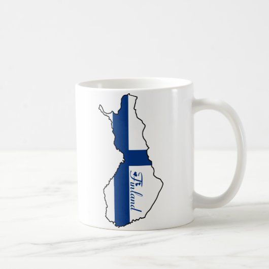 Cooles Finnland Kaffeetasse (Rechts)