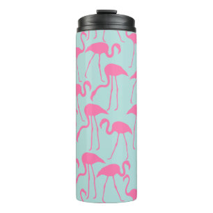 Cooles Flamingo-Muster Thermosbecher