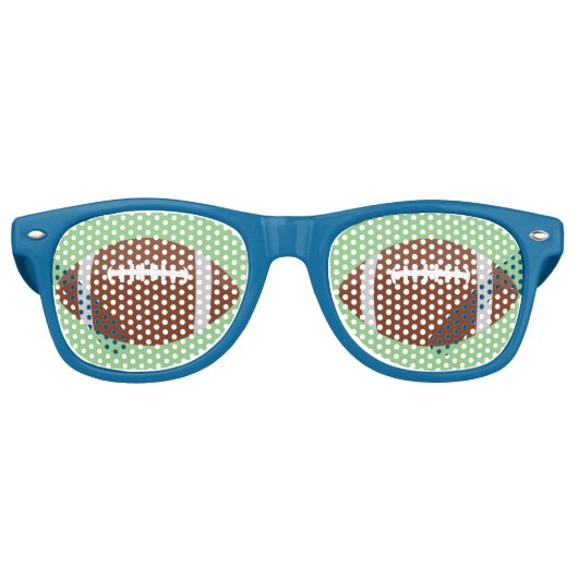 Cooles Football Player Sports Eyes Ball Gastgesche Partybrille (Vorderseite)