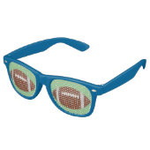 Cooles Football Player Sports Eyes Ball Gastgesche Partybrille (Schrägansicht)