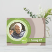 COOLES FOTO ERSUCHT: EINLADUNG (Stehend Vorderseite)