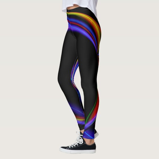 Cooles Fraktal-psychedelisches Leggings (Links)