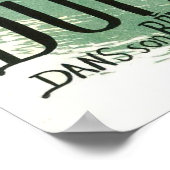 Cooles französisches Vintage Poster mit Trombone P (Ecke)