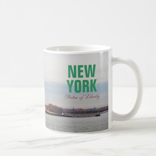 Cooles Freiheitsstatue - NY New York Kaffeetasse (Rechts)