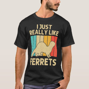 Cooles Frettchen für Damen T-Shirt