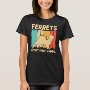 Cooles Frettchen für Damen T-Shirt