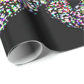 Cooles Friedenssymbylpapier Geschenkpapier (Rolleneckpunkt)