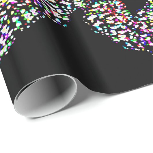 Cooles Friedenssymbylpapier Geschenkpapier (Rolleneckpunkt)