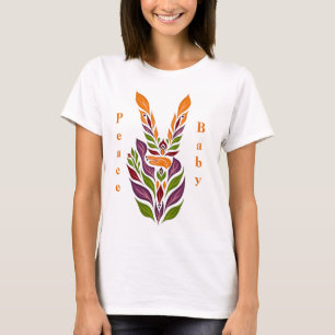 Cooles Friedenszeichen T-Shirt