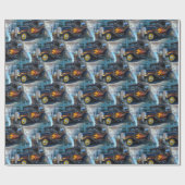 COOLES FRISIERTE AUTO 6 GESCHENKPAPIER (Flach)