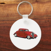 Cooles Frisierte Auto Schlüsselanhänger (Vorderseite)