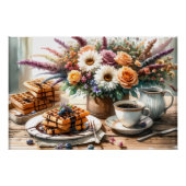 Cooles Frühstücksbuffet Poster (Vorderseite)