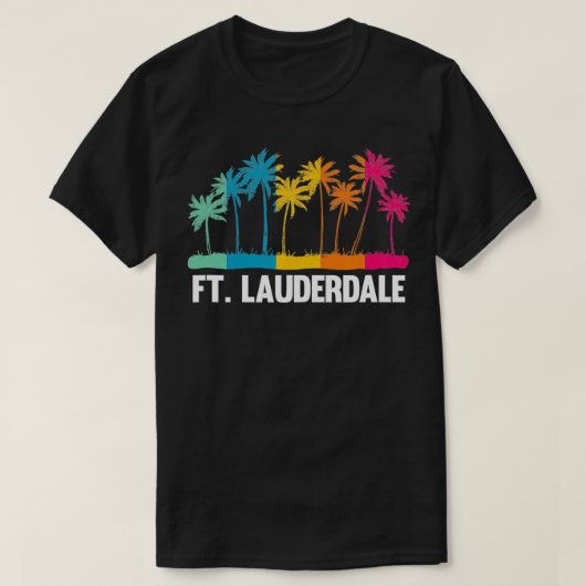 Cooles FT Lauderdale Beach Florida Einzigartiger S T-Shirt (Design vorne)