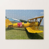 Cooles Fun-Foto, Pilotenfamilie, Luftfahrt Puzzle (Horizontal)