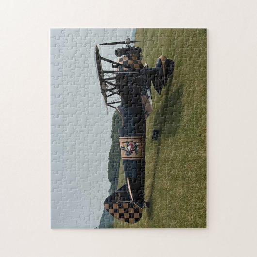 Cooles Fun-Foto, Pilotenfamilie, Luftfahrt Puzzle (Vertikal)