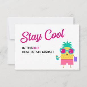 Cooles Fun Summer Realtor Marketing bleibe