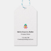 Cooles Fun Summer Realtor Marketing bleibe Geschenkanhänger (Rückseite)