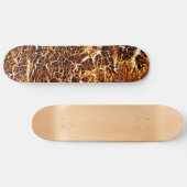 Cooles Funky Unique-Muster Skateboard (Horizontal)
