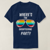 Cooles Funny Orientering 1 T-Shirt (Design vorne)