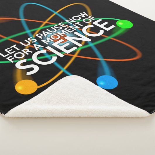 Cooles Funny Science Zitat Modernes Sherpadecke (3/4)