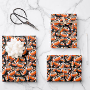 cooles Fußball-Party Geschenkpapier Set