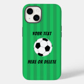 Cooles Fußballfeld Case-Mate iPhone Hülle (Rückseite)