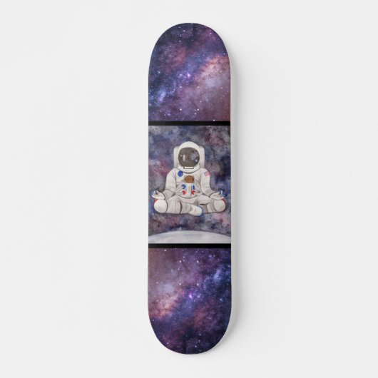 Cooles Galaxy Astronaut Skateboard (Vorne)