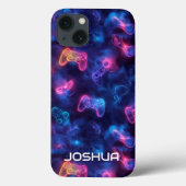 Cooles Gaming Personalisiertes Controller Design Case-Mate iPhone Hülle (Rückseite)