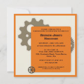 Cooles Gang-Abschluss-Foto Einladung (Rückseite)