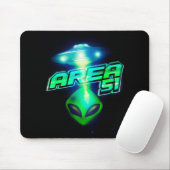 Cooles Gebiet 51 Alien Raumfahrt Mousepad (Mit Mouse)