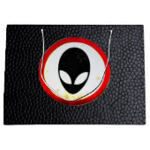 Cooles Gebiet 51 Alien Wegweiser von Nevada Große Geschenktüte (Vorderseite)