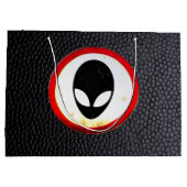Cooles Gebiet 51 Alien Wegweiser von Nevada Große Geschenktüte (Rückseite)