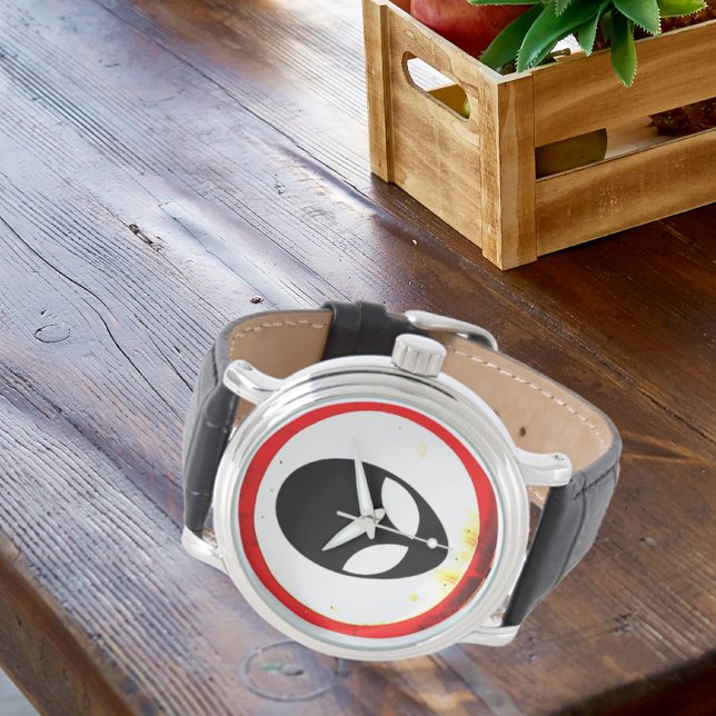 Cooles Gebiet 51 Straßenschild von Nevada Atch Armbanduhr (Von Creator hochgeladen)