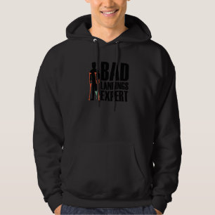 Cooles gebrochenes Bein für Männer Frauen gebroche Hoodie