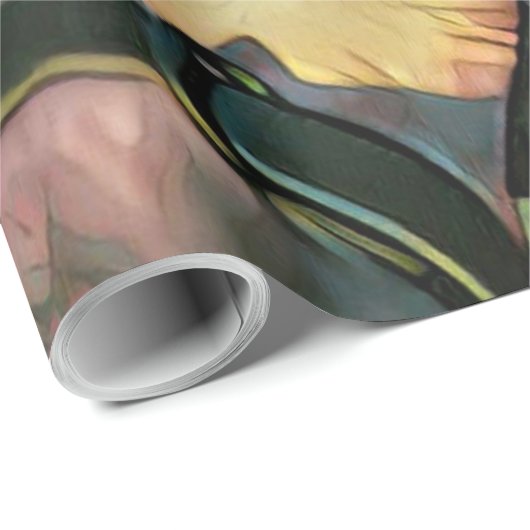 Cooles Gefriereis Geschenkpapier (Rolleneckpunkt)