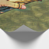 Cooles Gefriereis Geschenkpapier (Ecke)