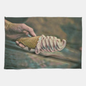 Cooles Gefriereis Geschirrtuch (Horizontal)