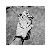 Cooles Gefriereis Gummistempel (Prägung)