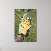 Cooles Gefriereis Leinwanddruck (Vorderseite)