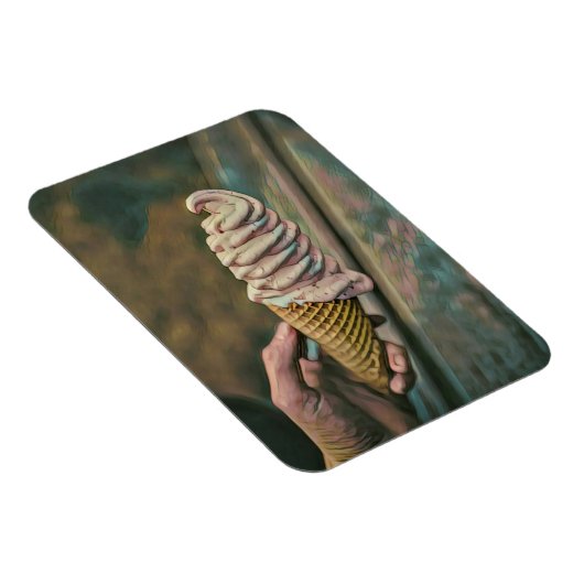 Cooles Gefriereis Magnet (Rechte Seite)