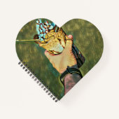 Cooles Gefriereis Notizblock (Vorderseite)